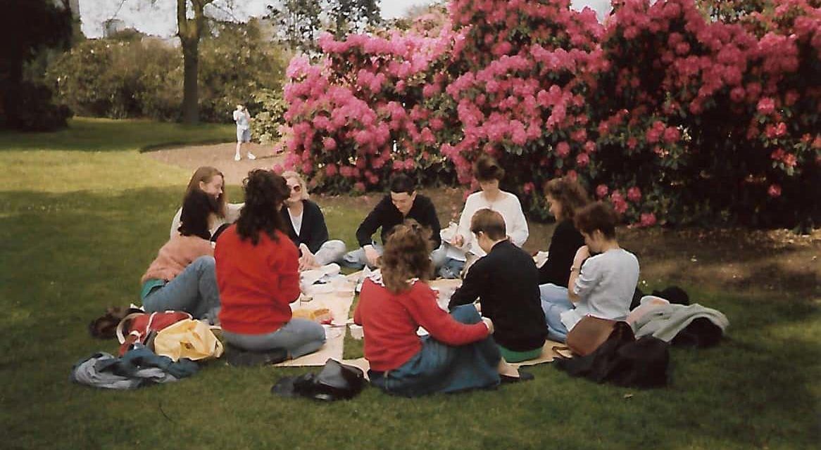 Inglaterra 198? Minha primeira vez fora do país