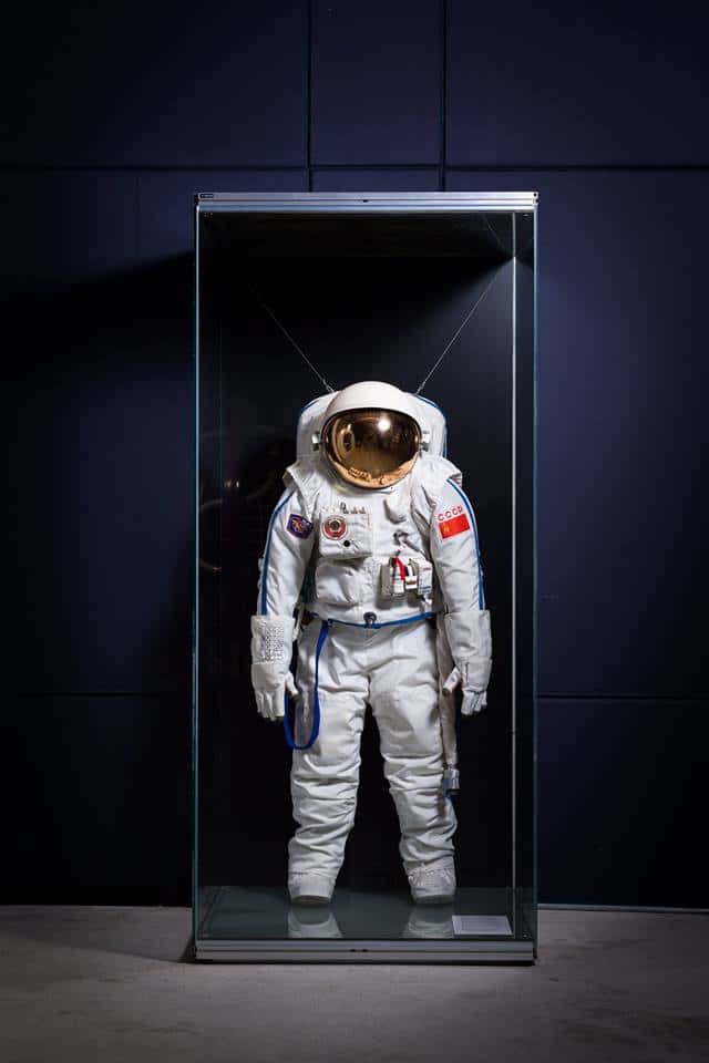 Roupa de astronauta (Foto: Museu dos Transportes)