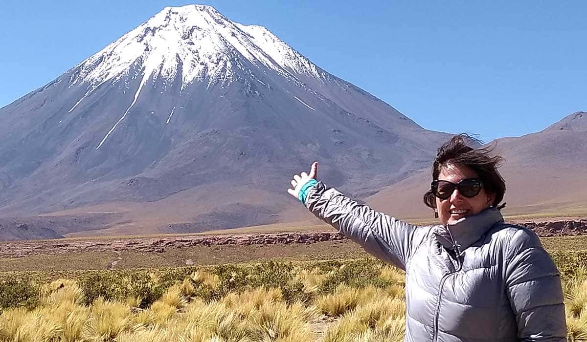 Vulcão licancabur Atacama, Chile 