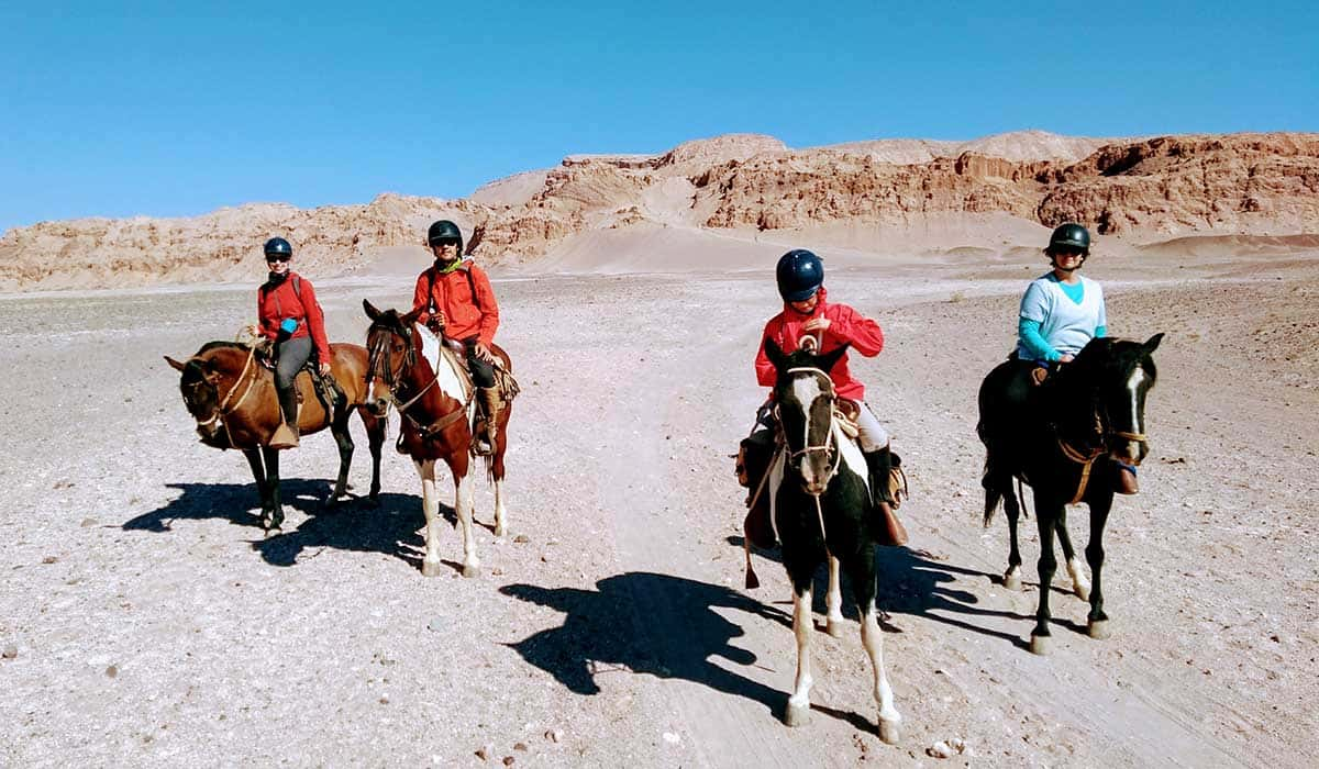 cavalo-finalizando-passeio-nos vales do atacama